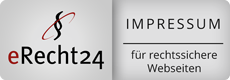 Impressum eRecht24 Siegel